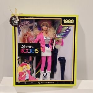 1986 Barbie and Rockers Barbie Doll - 50th AnniversaryNew